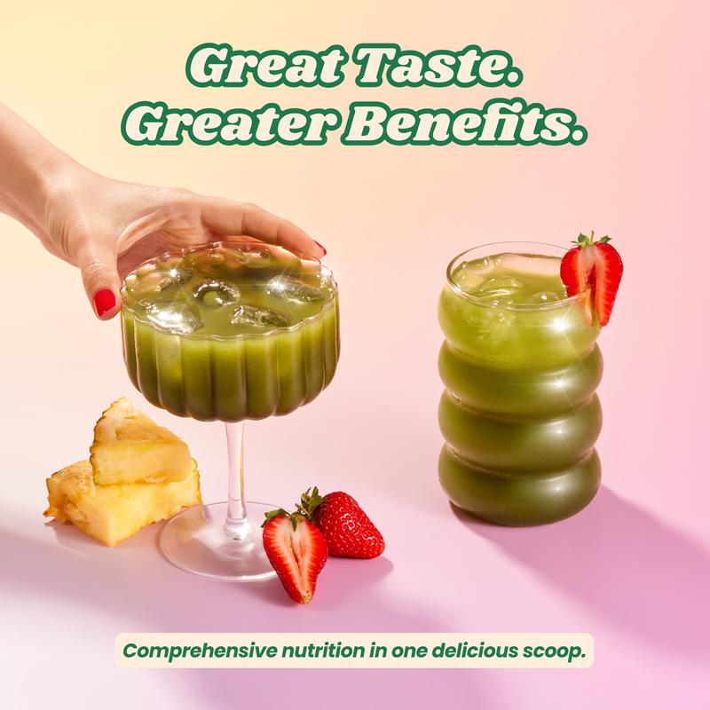 Kiala Nutrition Super Greens, Organic Greens Powder