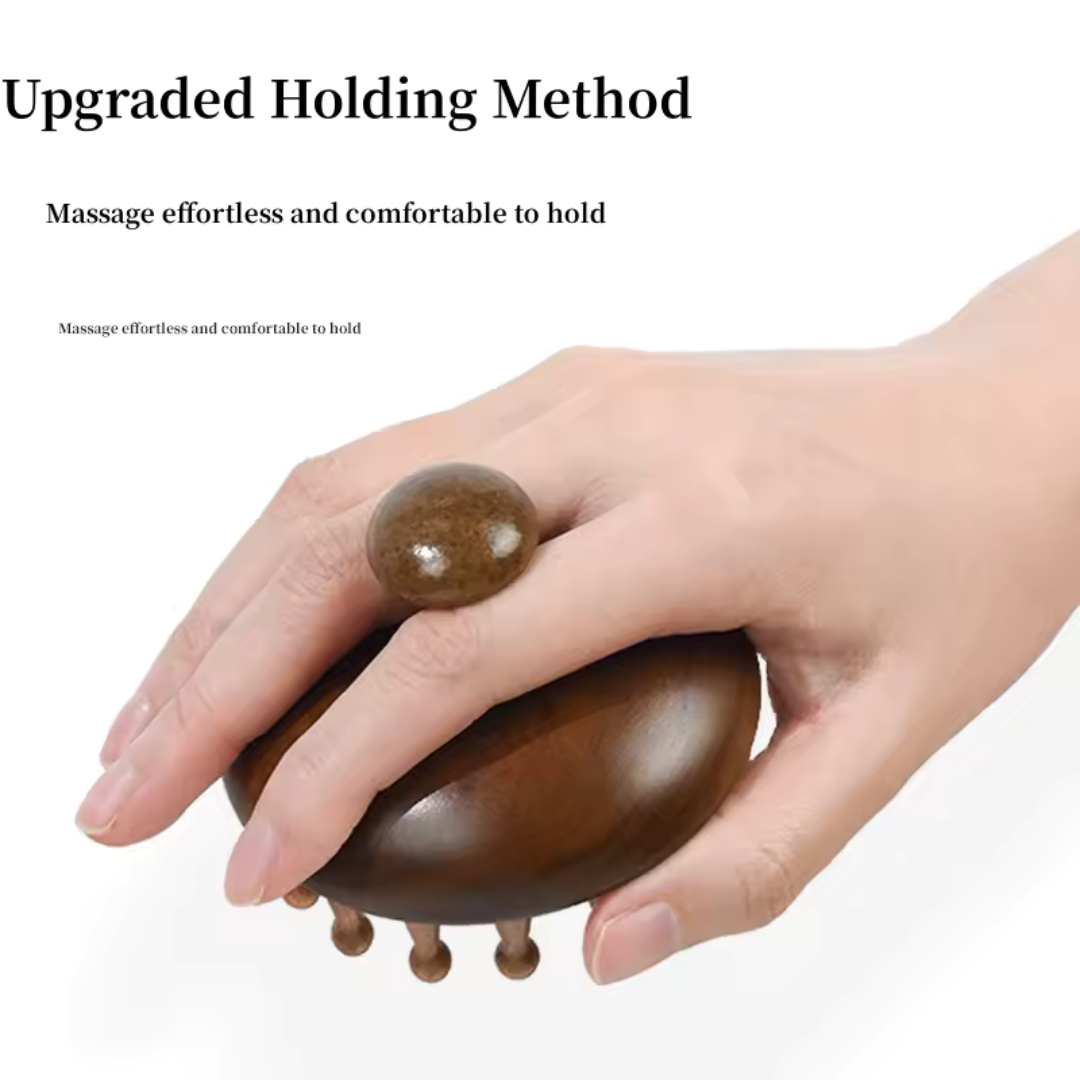 Premium Wood Hair and Skin Massager