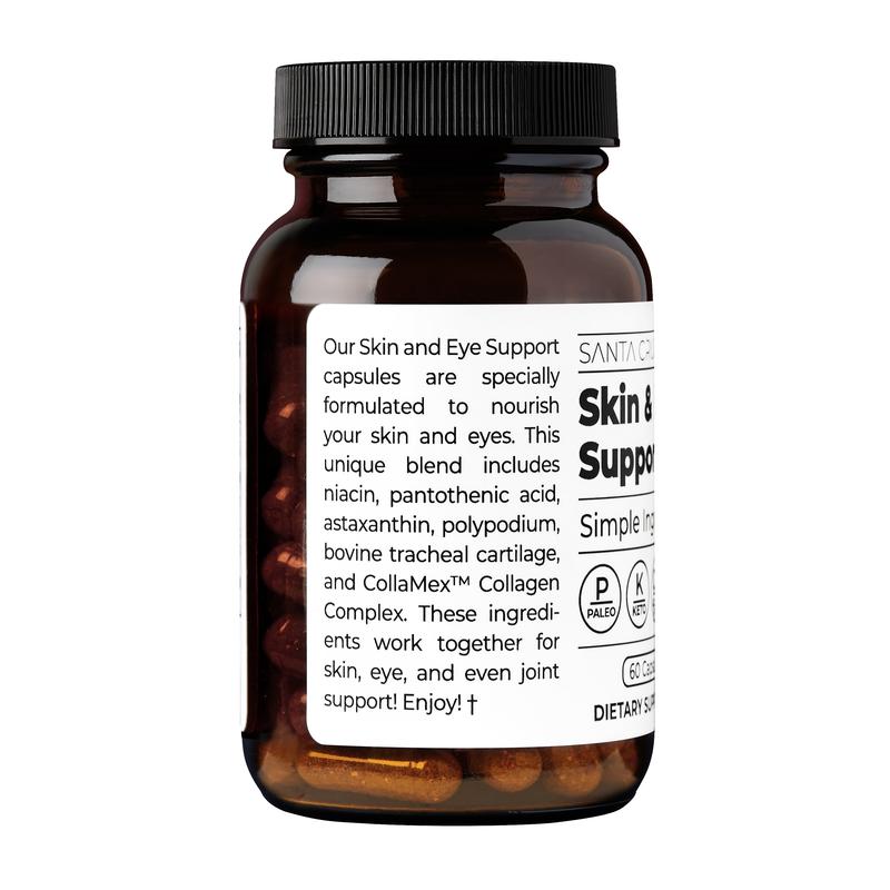 Skin and Eye Support Caps + Free Beef Tallow