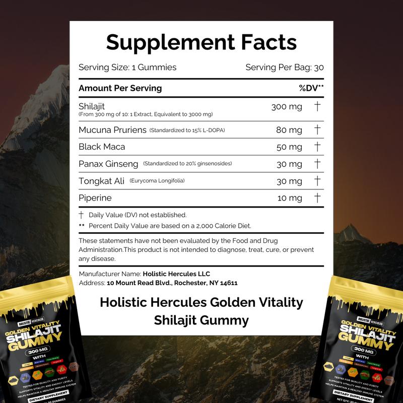 Hercules Shilajit Gummies