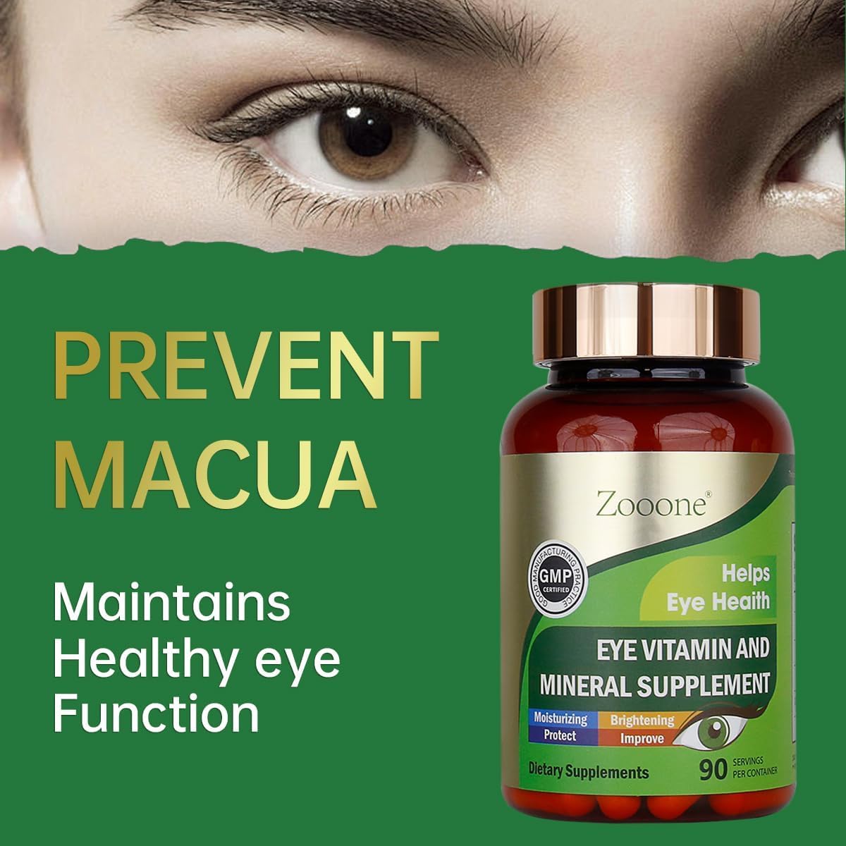 zooone- Lutein Eye Vitamins Supplement