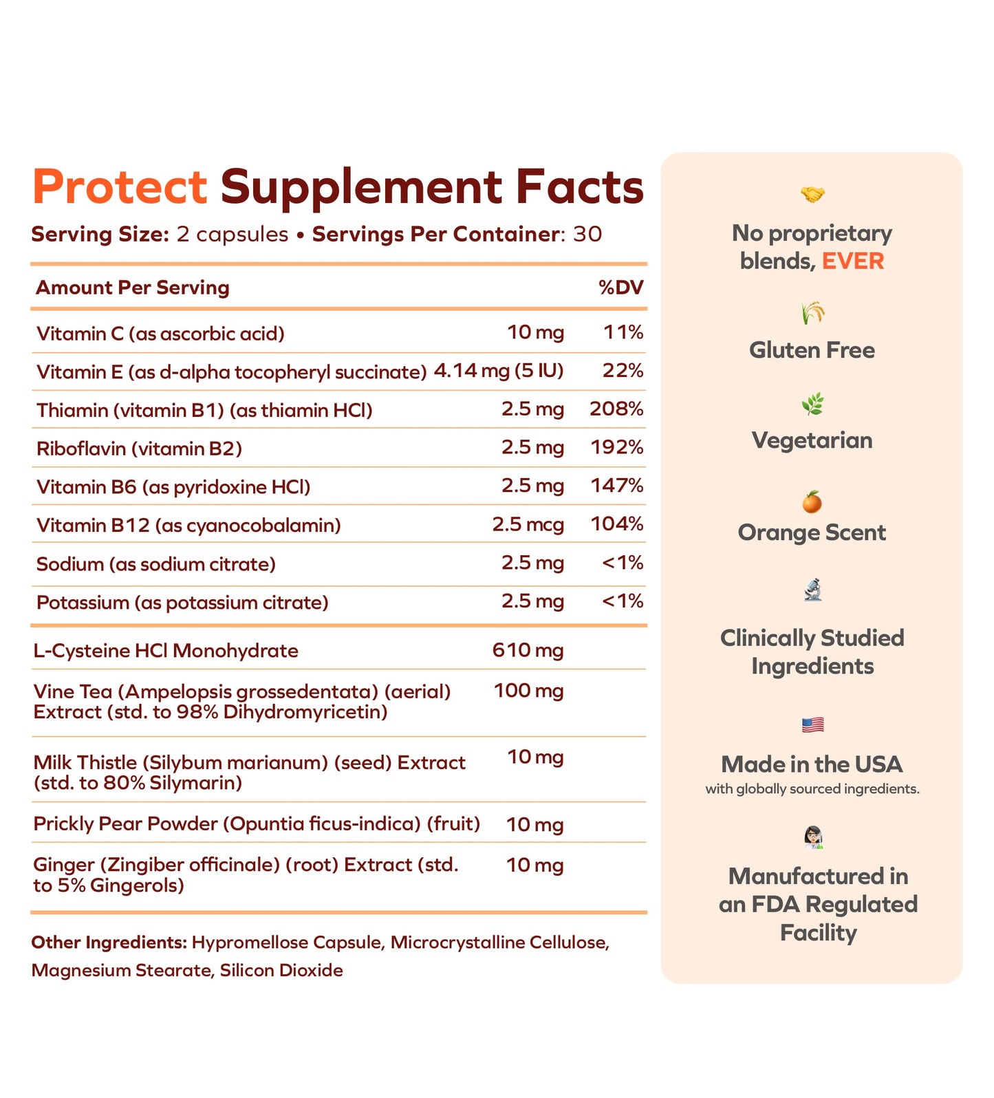 Daily Liver Supplement for Drinkers with L-Cysteine + DHM
