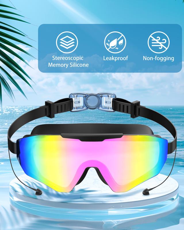 Viyawise Swim Goggles for Adults & Kids - Anti-Fog Full-Coverage