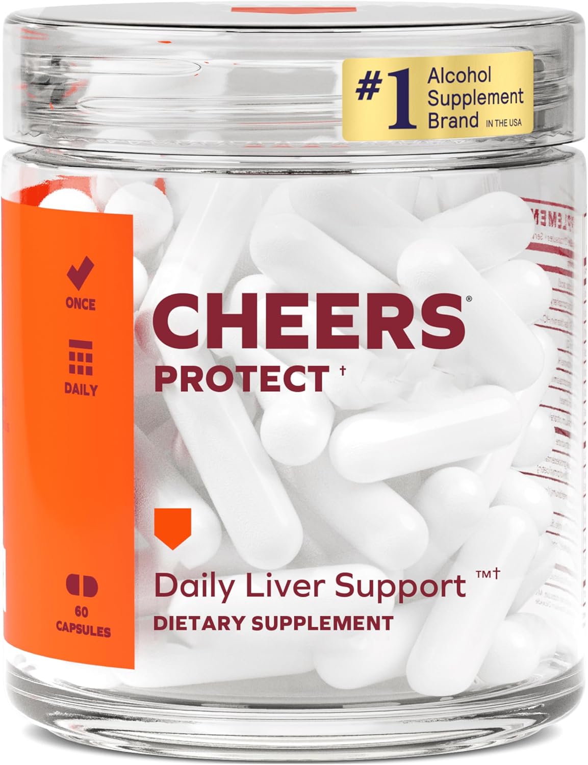 Daily Liver Supplement for Drinkers with L-Cysteine + DHM