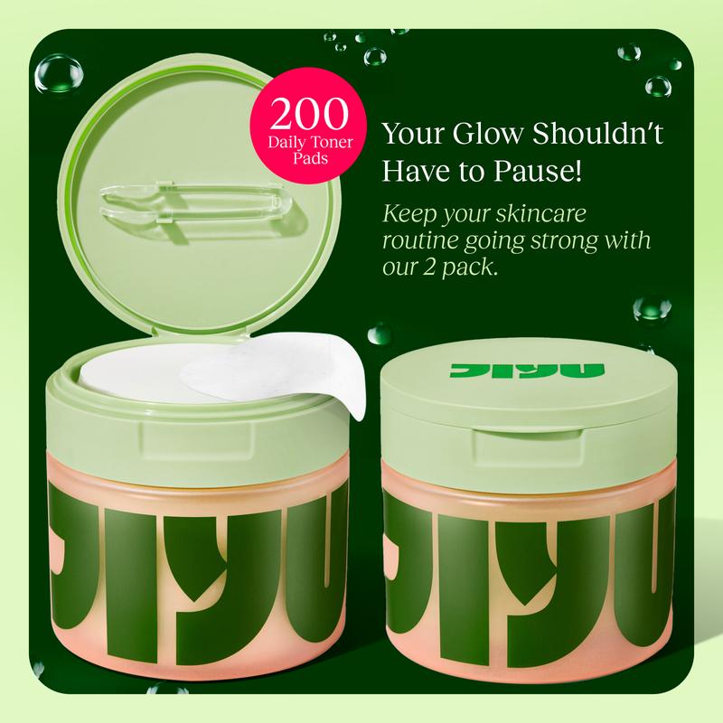 Jiyu Korean Skincare (2-pieces) Toner Pads