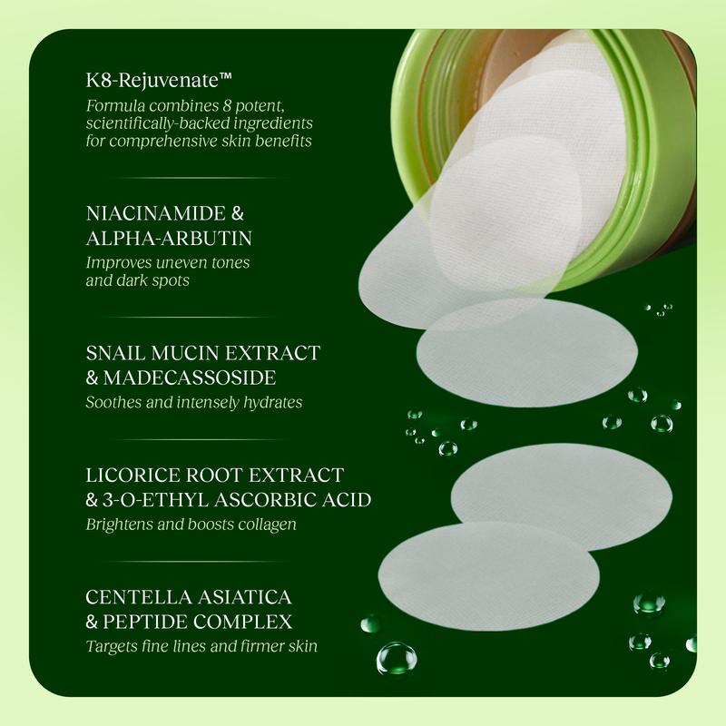 Jiyu Korean Skincare (2-pieces) Toner Pads