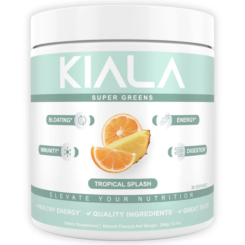 Kiala Nutrition Super Greens, Organic Greens Powder