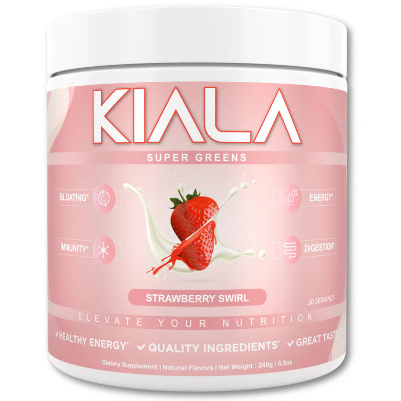 Kiala Nutrition Super Greens, Organic Greens Powder