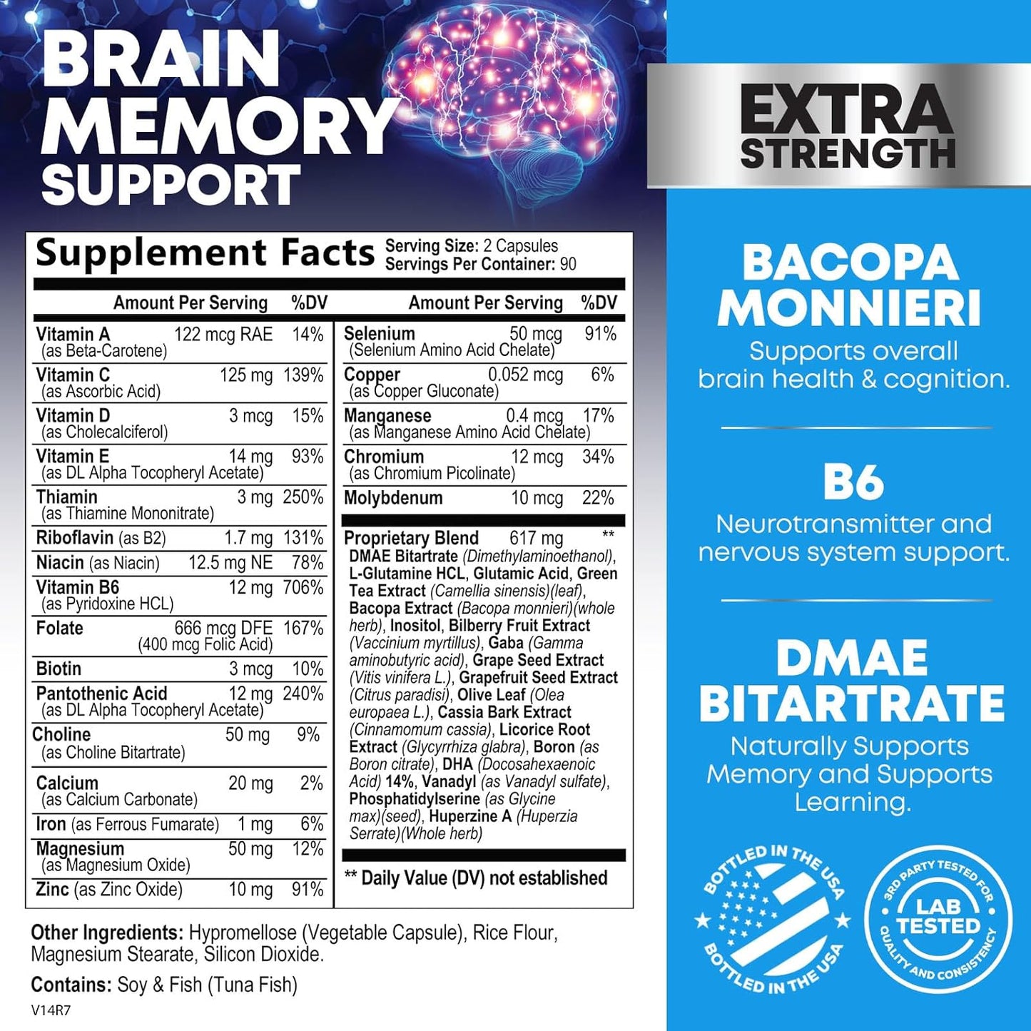 LeafStory Nootropic Brain Supplements