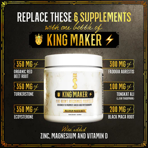 King Maker - 13-in-1 Dietary Supplement for Men