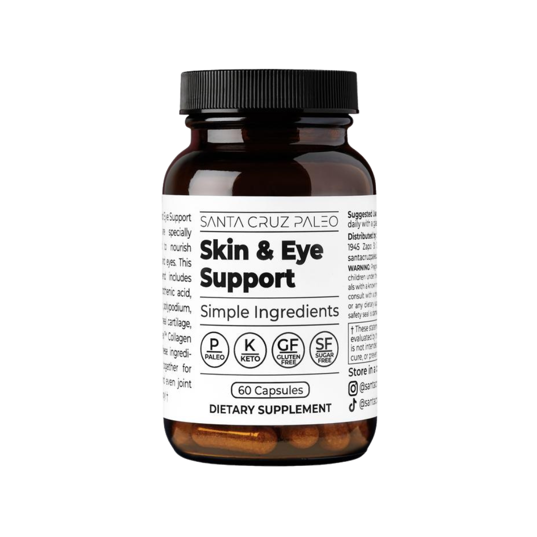 Skin and Eye Support Caps + Free Beef Tallow