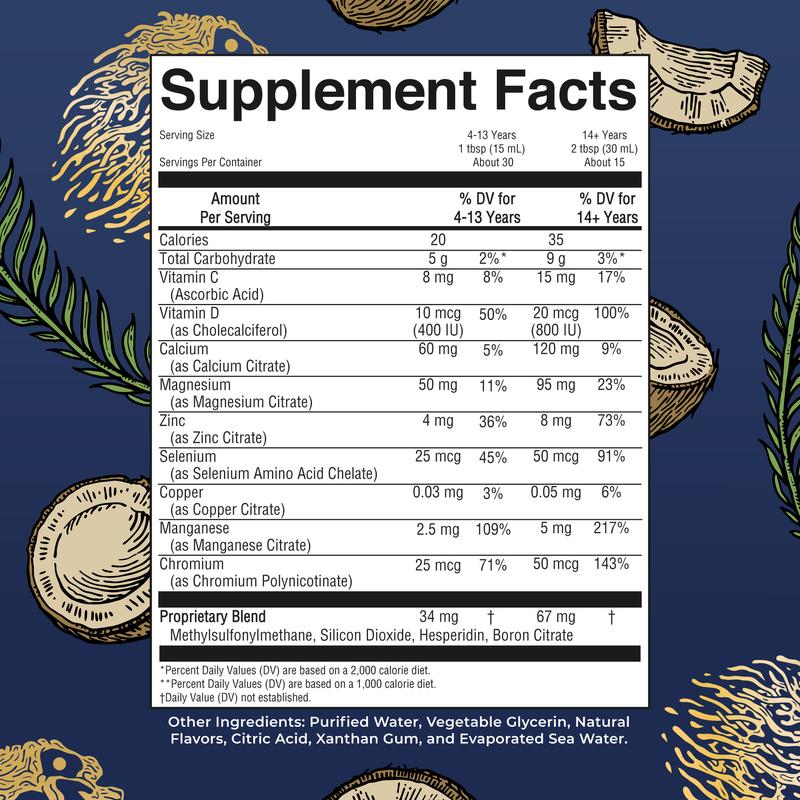MaryRuth's x Liquid Death Nighttime Multimineral Sleep Supplement