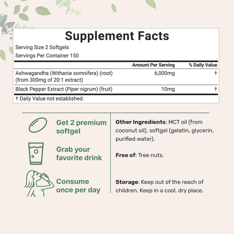Micro Ingredients Ashwagandha Supplements