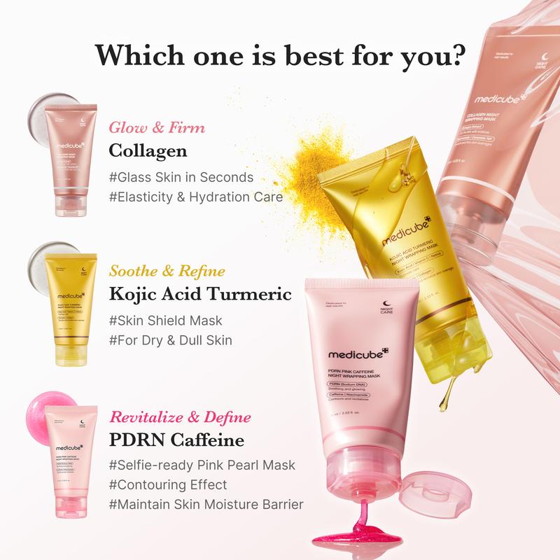 PDRN Pink Caffeine Overnight Wrapping Mask