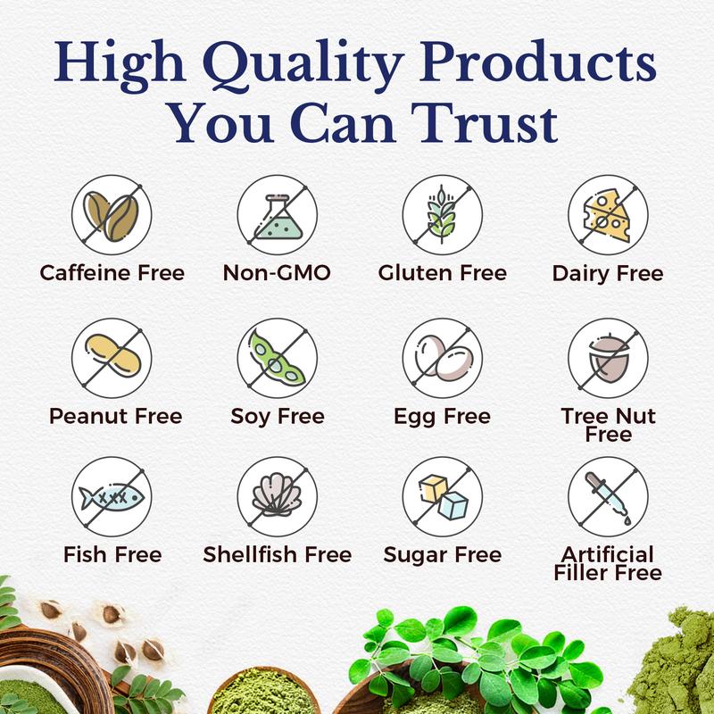 Vitalitown Moringa Capsules 11,000 MG