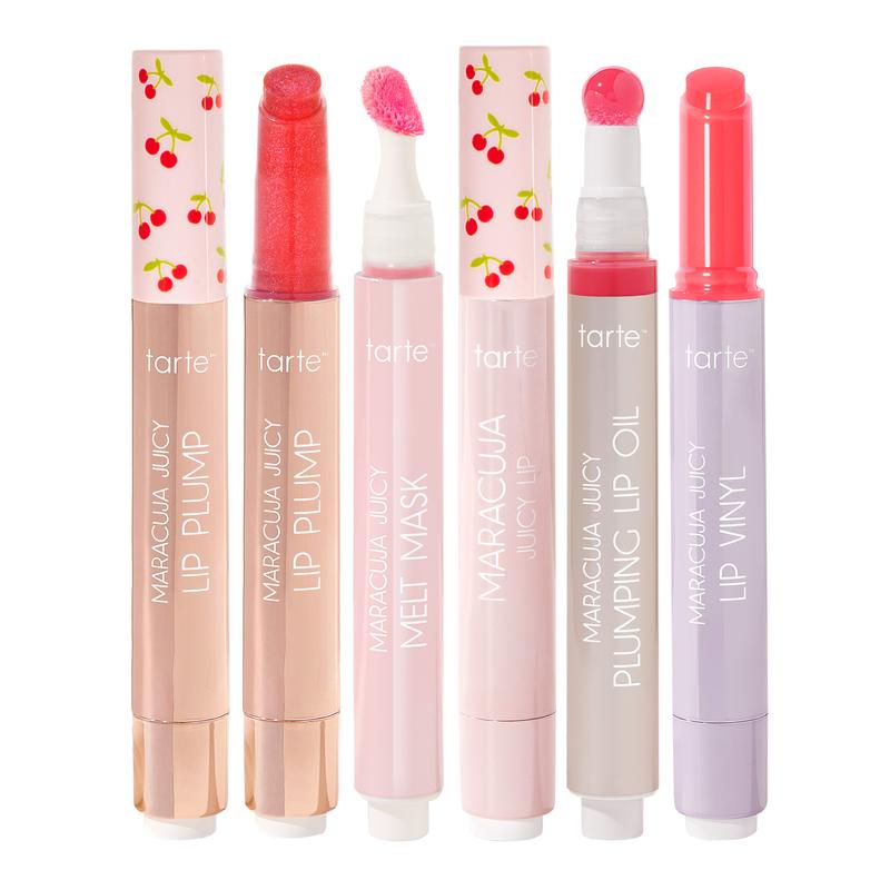 tarte maracuja juicy lip cherry crush collection