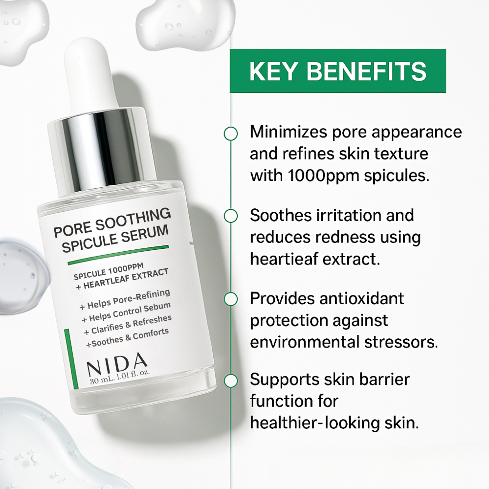 NIDA Pore Soothing Spicule Serum