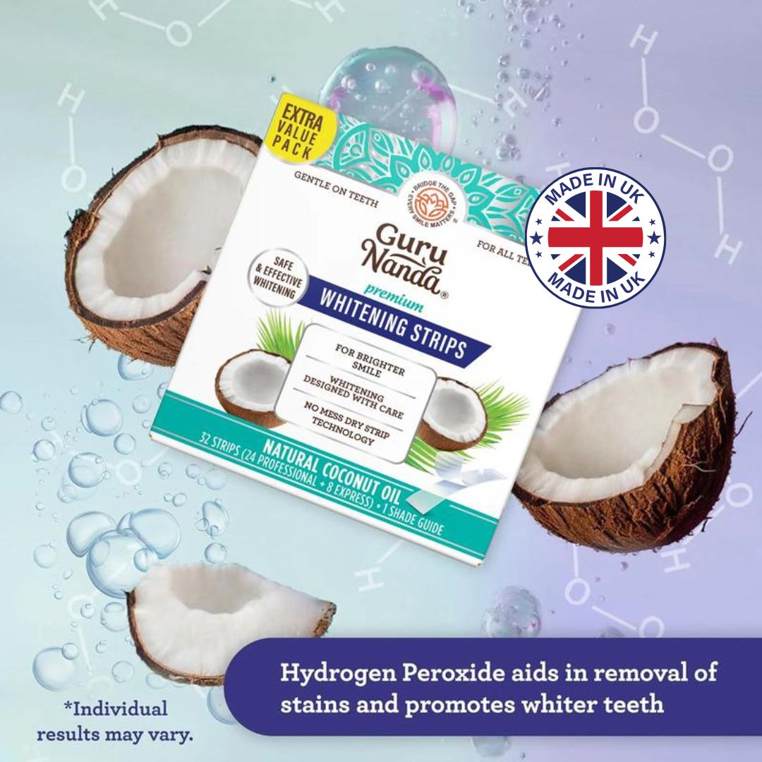 GuruNanda Teeth Whitening Strips