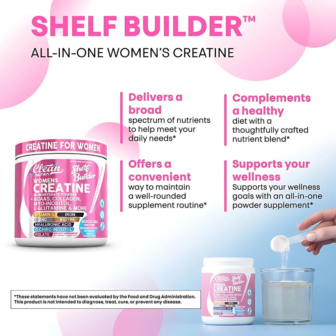 Creatine for Women – Shelf Builder
