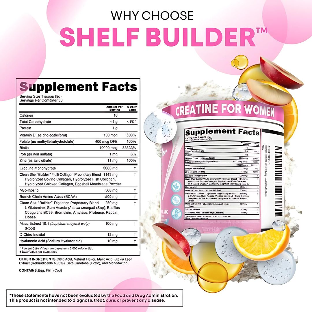 Creatine for Women – Shelf Builder