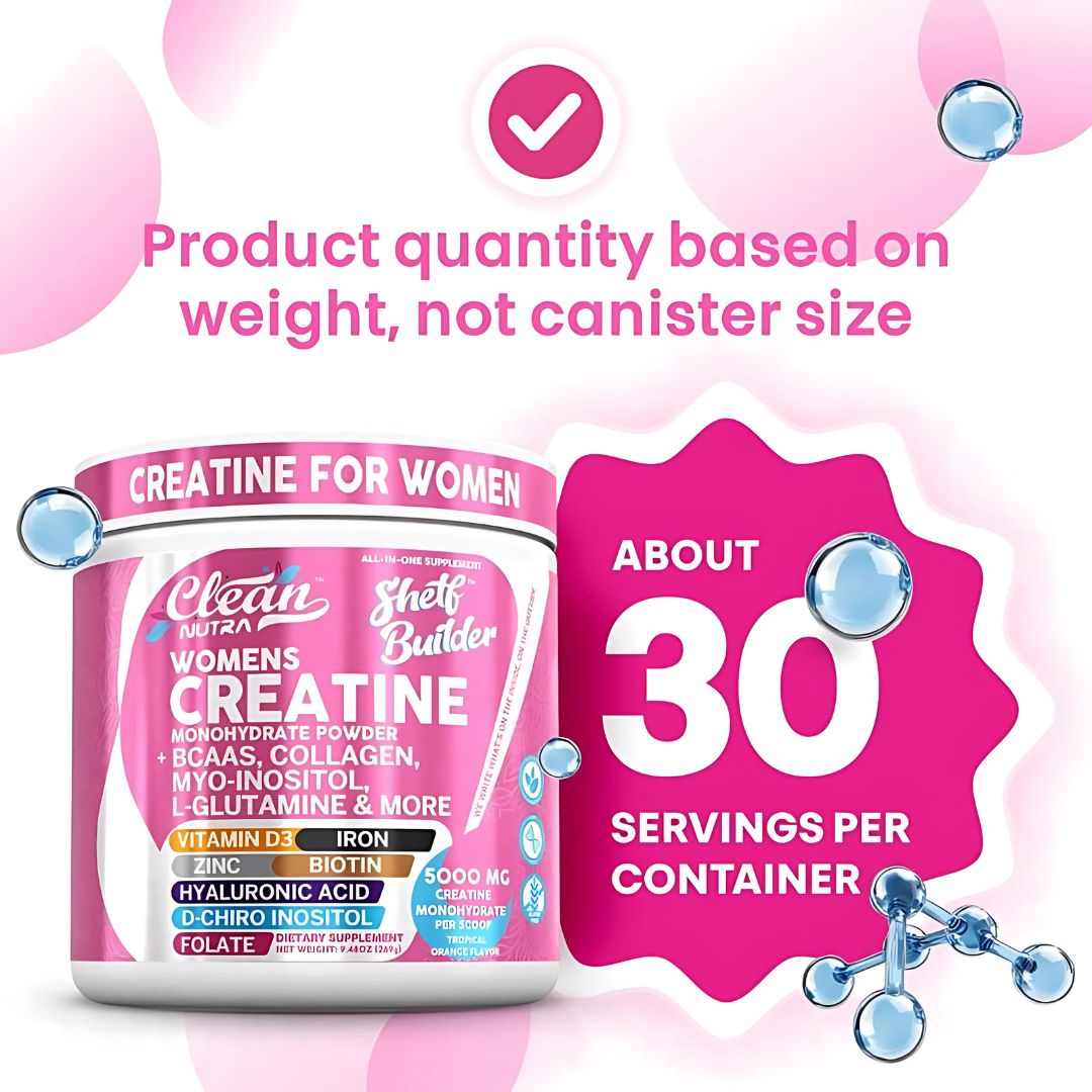 Creatine for Women – Shelf Builder
