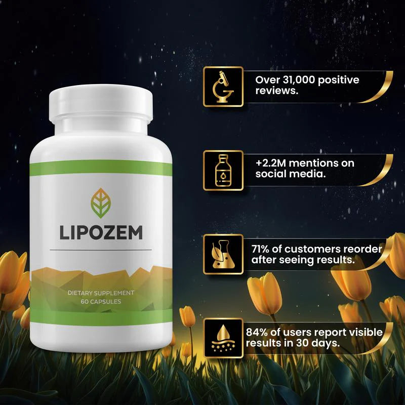 Lipozem Capsules | Buy 1, Get 1 Free.
