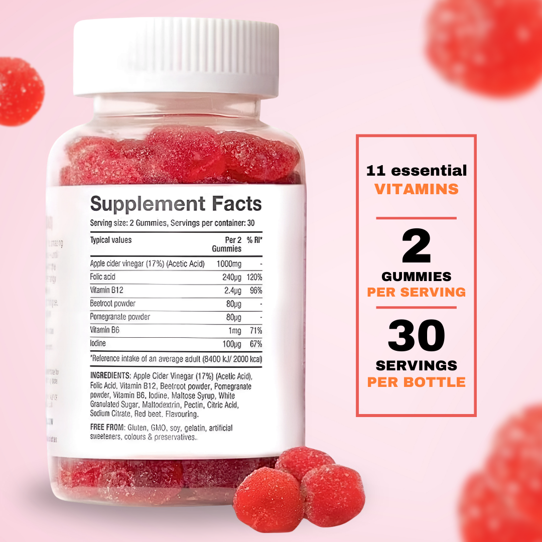 Apple Cider Vinegar Gummies | Buy 1, Get 1 Free