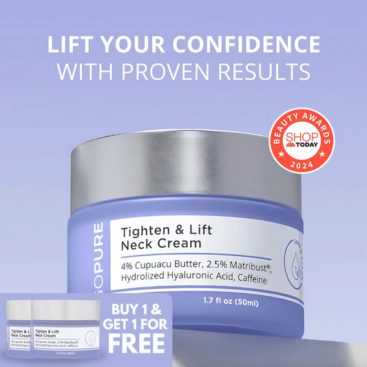 GOPURE Tighten & Lift Neck Cream | Buy 1, Get 1 Free