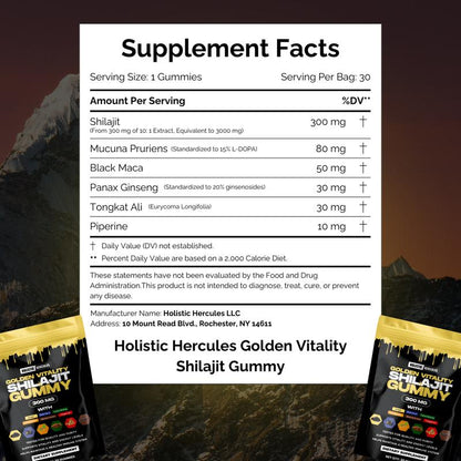 Hercules Shilajit Gummies