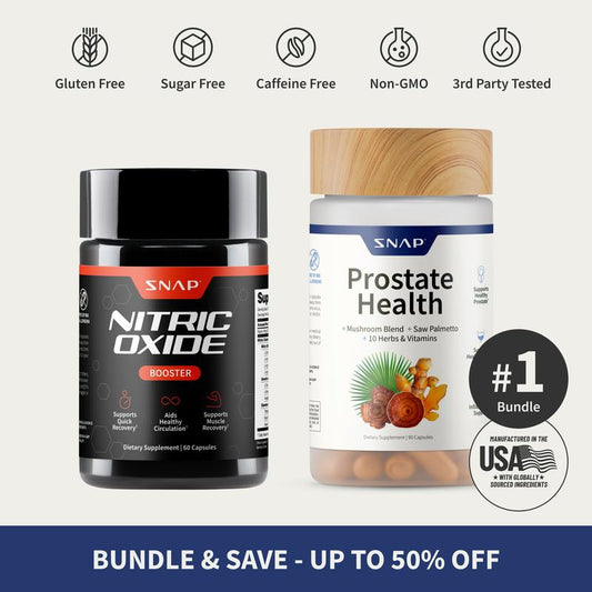 Ultimate Men's Health Bundle - Snap Supplements