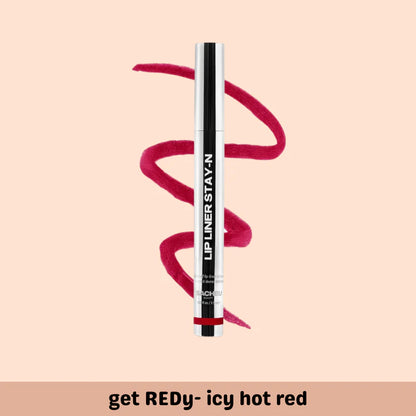 peel-off lip liner stain