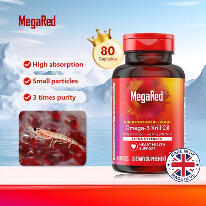 MegaRed Omega-3 Krill Oil 350mg Softgels