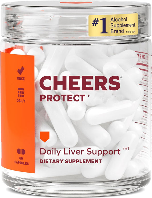 Daily Liver Supplement for Drinkers with L-Cysteine + DHM