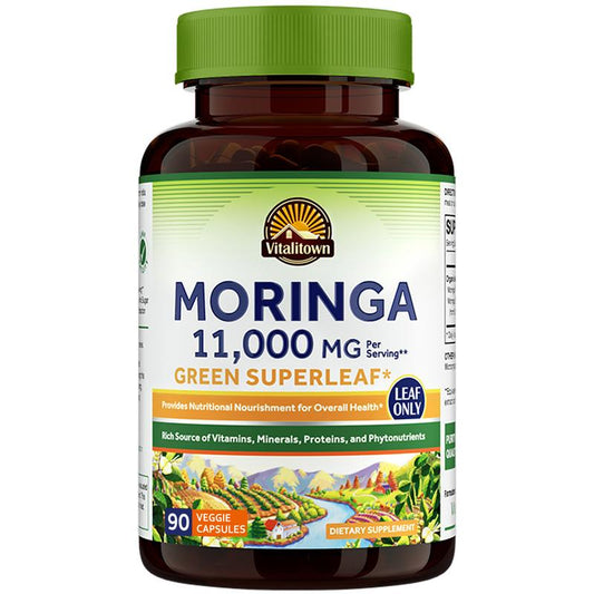 Vitalitown Moringa Capsules 11,000 MG