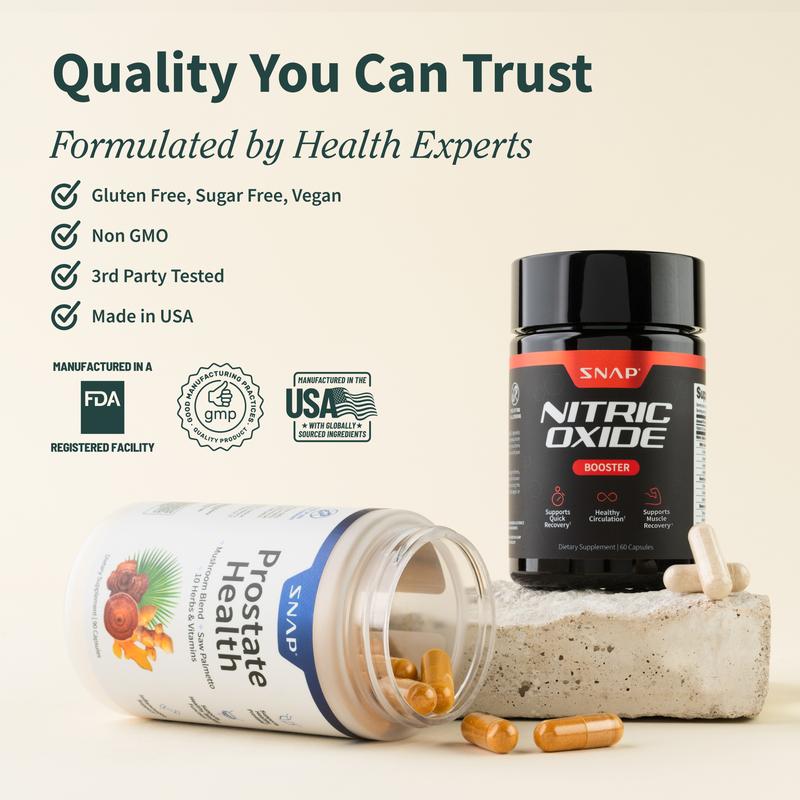 Ultimate Men's Health Bundle - Snap Supplements
