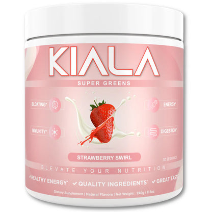 Kiala Nutrition Super Greens, Organic Greens Powder