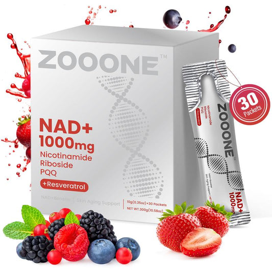 ZOOONE NR1000 - NAD+ Berry Flavor Drink Mix