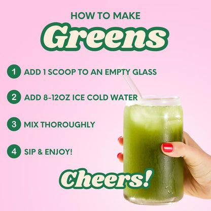Kiala Nutrition Super Greens, Organic Greens Powder