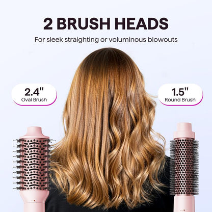 Wavytalk Air Sculpt 2-in-1 Hot Air Brush Set, Salon Blowout