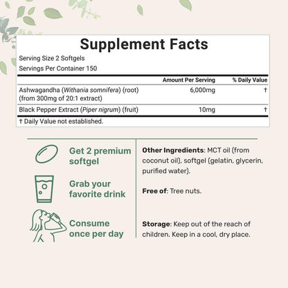 Micro Ingredients Ashwagandha Supplements