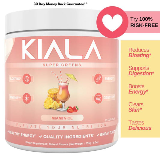 Kiala Nutrition Super Greens, Organic Greens Powder