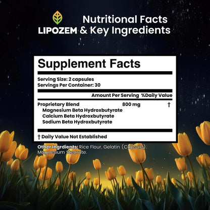 Lipozem Capsules | Buy 1, Get 1 Free.