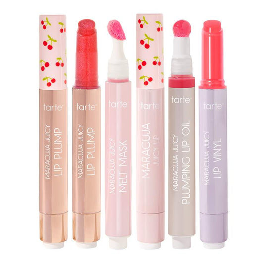 tarte maracuja juicy lip cherry crush collection