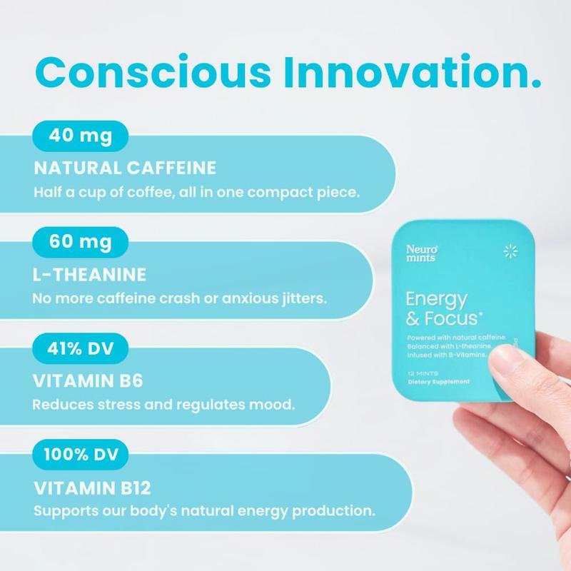 Neuro Energy Caffeine Mints (90 Pieces)
